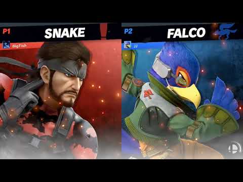 OFD Online #3 Winner's R2: JJ (Falco) vs BigFish (Snake, Terry)