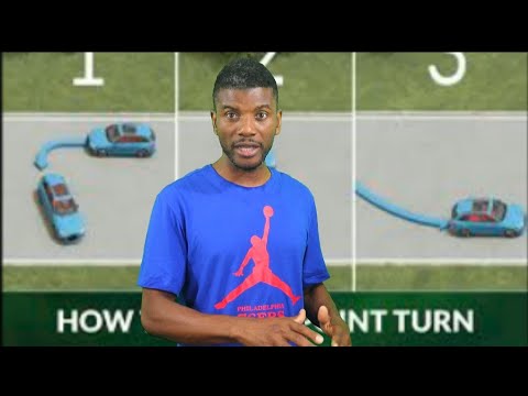 Si nan Driving Test la yo Mandew pouw fè "Three Point Turn". Men kòman li fèt. Virage en 3 Points