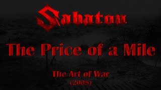 Sabaton - The Price of a Mile (Lyrics English & Deutsch)