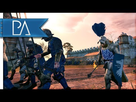 DESPERATE LAST STAND: MEDIEVAL SIEGE BATTLE - Medieval Kingdoms Total War 1212ad Mod Gameplay