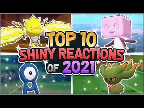 TOP 10 SHINY REACTIONS of 2021! ✨ Pokemon Shiny Montage!