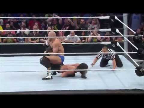 Cesaro & Neville vs. Seth Rollins & Kevin Owens: SmackDown – 13. August 2015