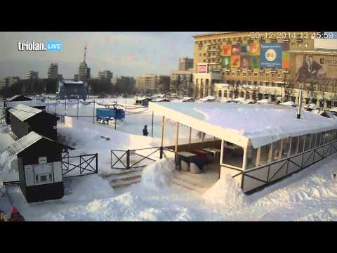 Triolan.Live - Харьков, площадь Свободы (30-12-2014)
