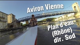 preview picture of video 'Aviron double skull à Vienne (38200) sur le Rhône'