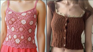 Easy Summer Top For Beginner's Boho Crochet Blouses Elegant And Breezy DIY Shirts For Gift's 