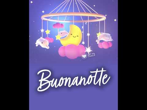 GIF e Video della Buonanotte con carillon e musica rilassante
