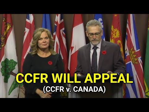Press Release: CCFR to File Appeal in Federal Court Case (Nov. 2, 2023)