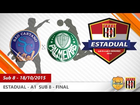 8-São Caetano Futsal  3x0 (1x0) Palmeiras 18/10/15 Final
