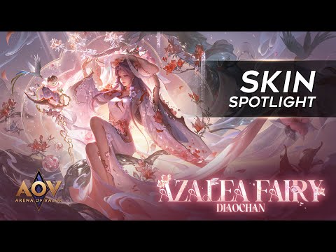 Diao Chan Azalea Fairy Skin Spotlight - Garena AOV (Arena of Valor)