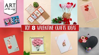 Top 8 Valentine Craft ideas | Valentines Day Craft | Gift ideas for him