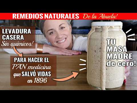 The Bread Medicine! With a low glycemic index! Start creating your sourdough starter in just 5 days!