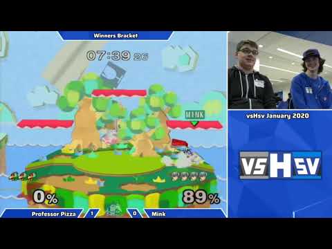 VsHSV January 2020: Professor Pizza (Falco) vs Mink (Marth) - WR2, SSBM Singles