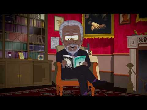 Morgan Freeman Reading a New Book by Butters - SOUTH PARK