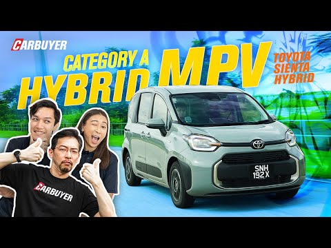Thumbnail for 2022 Toyota Sienta Hybrid Review | CarBuyer Singapore by Toyota, Fuel efficiency, SEAT, Toyota Sienta, Car, Toyota Hybrid X
