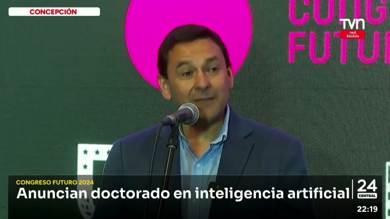 Doctorado en IA destaca en Congreso Futuro Biobío