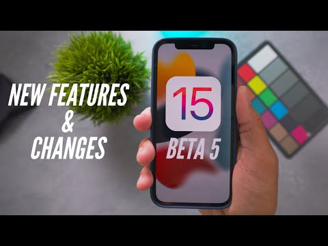 iOS 15 Beta 5 Released! What's New?