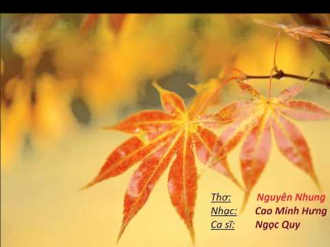 Xin mùa thu ở lại Sheet - Ngọc Quy