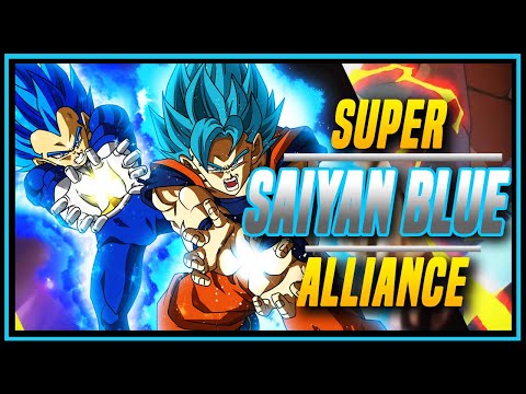DBFZ ➤ Super Saiyan Blue Team Up  [ Dragon Ball FighterZ 4k ]