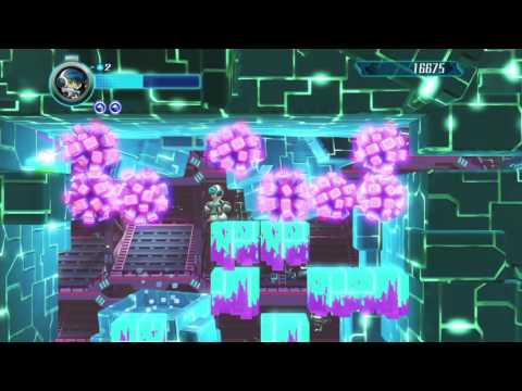 Mighty No. 9 playthrough pt14 - Corridor of Falling DOOM/1st Take at Final Boss