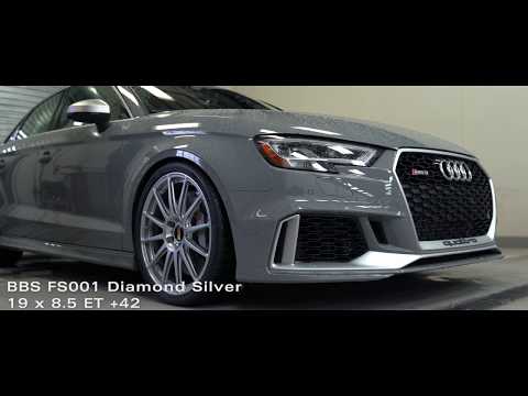 2018 Audi RS3 / Detailer's Domain / BBS FS in Diamond Silver