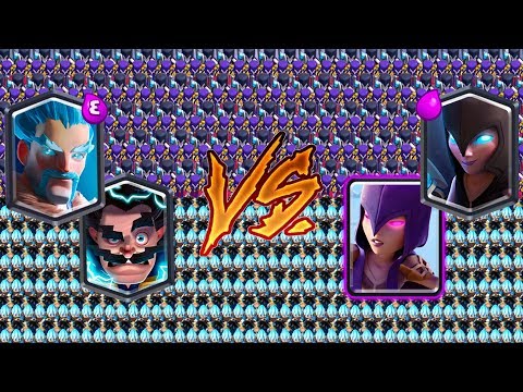 TEAM WIZARD VS TEAM WITCH | CLASH ROYALE TEAM CHALLENGE #6