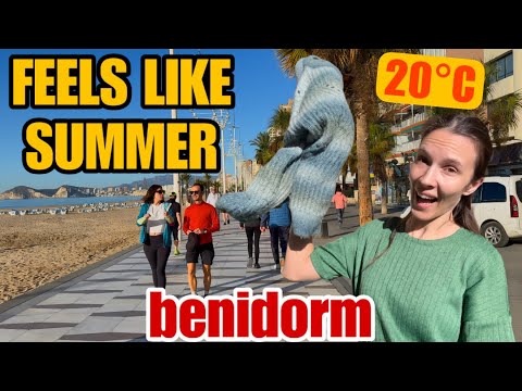 FEELS like SUMMER - Benidorm is Thriving today! 😯🏖️