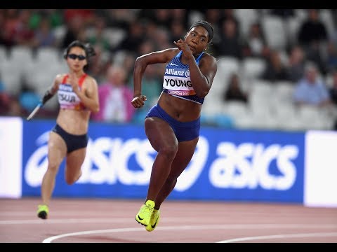 200 m T47 femminili | Round 1, batteria 2 | Campionati mondiali di atletica paralimpica di Londra...