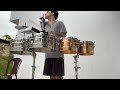 David Rosado "Congakid" guisando a lo Tito Puente.