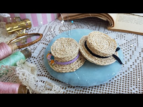 Шляпка для куклы своими руками / DIY Doll Hat