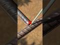 The secret to welding really strong rebar steel joints