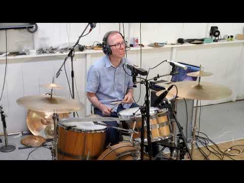 6 room-mic setups on Drums: Raw, Compressed, Stereo and Mono - condensed