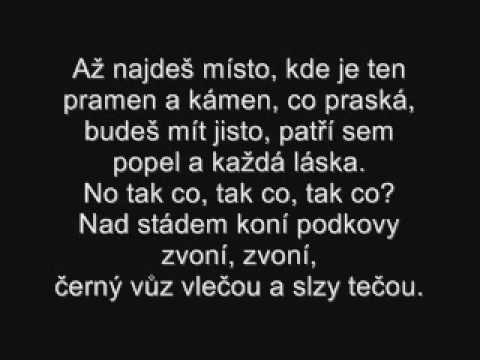 Nad stádem koní+text