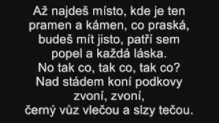 Nad stádem koní+text Nad stádem koní+text