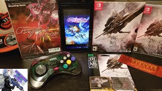 Crimzon Clover World EXplosion Switch Overview // Ikaruga HyperGun Edition Nintendo Switch Unboxing