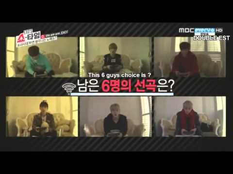 [ENGSUB] EXOST ep 11 - EXO sing SNSD Gee cut