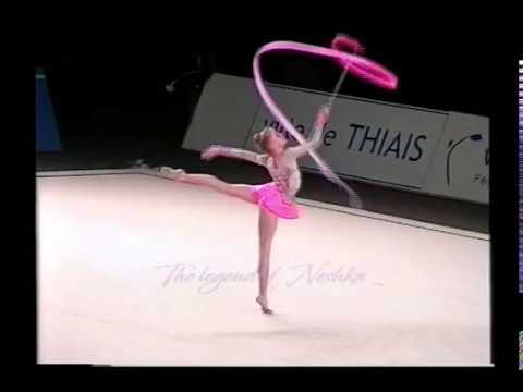 Emilie BOHN (FRA) ribbon - 2004 Thiais junior AA