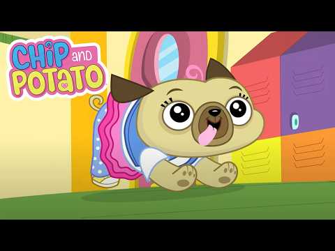 Um Encontro para Brincar na Casa do Nico | Chip e Potato - WildBrain | Filmes Infantis