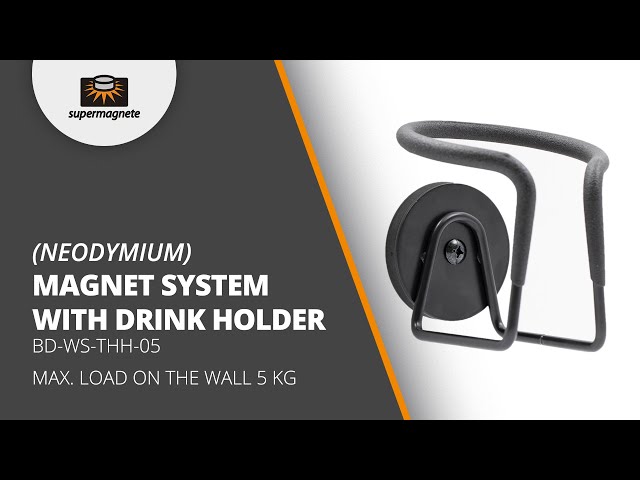 Video Teaser für 🧲 Magnetic Drink Holder – Securely Attach Bottles & Cups Without Drilling!