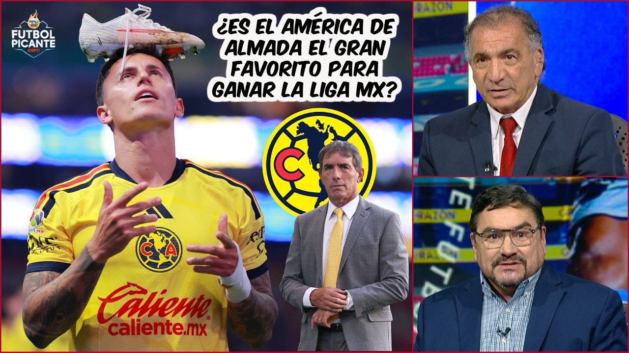 AMÉRICA SIGUE IMPARABLE. Almada mantiene el LIDERATO INVICTO en Liga MX  | Futbol Picante