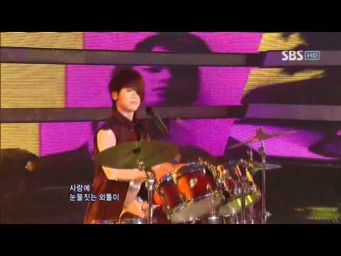 CNBlue - I'm a loner (씨앤블루 - 외톨이야) @ SBS Inkigayo 인기가요 100214
