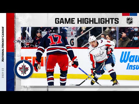 Capitals @ Jets 12/17/21 | NHL Highlights