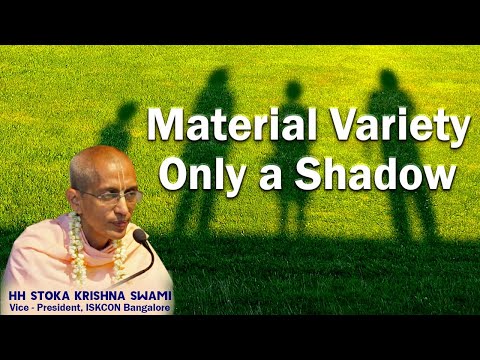 Material variety – Only a shadow | HH Stoka Krishna Swami | SB 6.1.25 | 21-01-2020