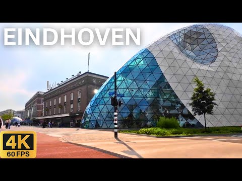 Driving in EINDHOVEN Netherlands 🇳🇱 | Beautiful City Tour in 4K 🚗
