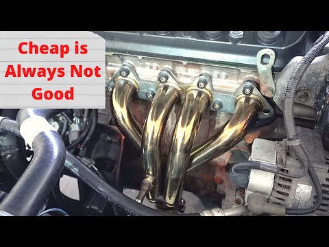 Don't Buy Cheap Parts like this DNA Motoring Headers