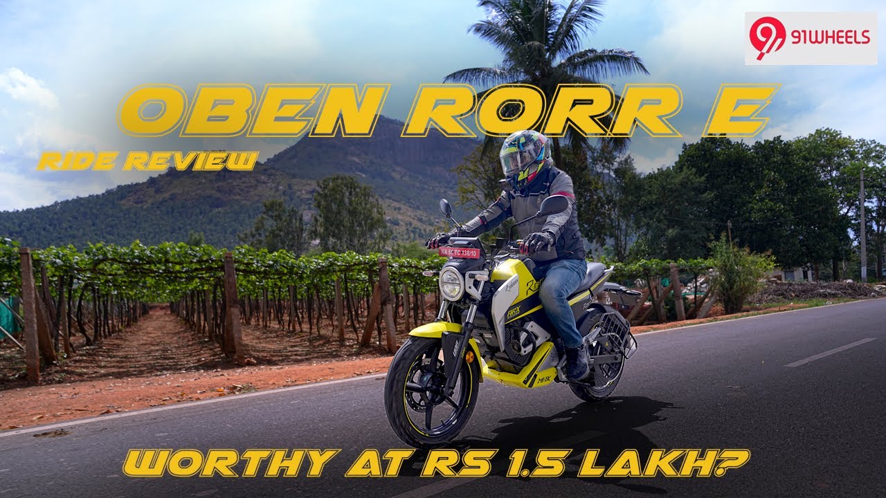 2023 Oben Rorr Electric Motorcycle First Rider Review | Enhanced Battery Performance