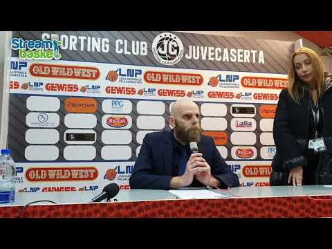 12.01.2020 Serie A2  CASERTA - RAVENNA le interviste
