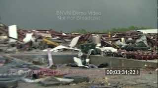 preview picture of video '4/14/2011 Tushka, OK tornado and damage video'