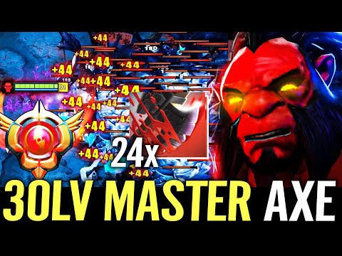 🔥 This is How to AXE — 30LVL Master 24 Stack Culling Blade 100 Armor -90% Physic TANKER Dota 2 Pro