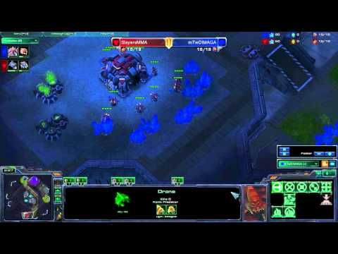 SC2 IEM Kiev 2012 Grand Finals DIMAGA (Z) vs MMA (T) - game 4: DIMAGA's POV