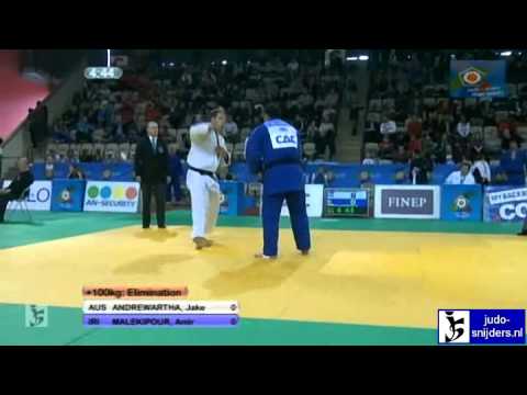 Jake Andrewartha (AUS) - Amir Melekipour (IRI) [+100kg]
